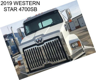 2019 WESTERN STAR 4700SB