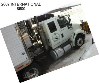 2007 INTERNATIONAL 8600