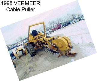 1998 VERMEER Cable Puller