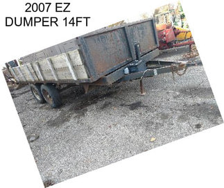 2007 EZ DUMPER 14FT