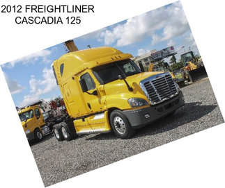 2012 FREIGHTLINER CASCADIA 125