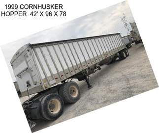 1999 CORNHUSKER HOPPER  42\' X 96\