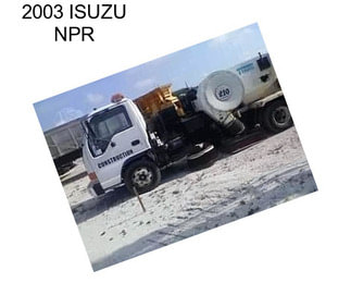 2003 ISUZU NPR