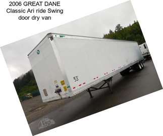 2006 GREAT DANE Classic Ari ride Swing door dry van