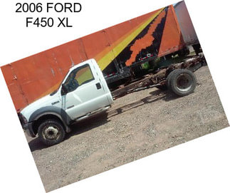 2006 FORD F450 XL