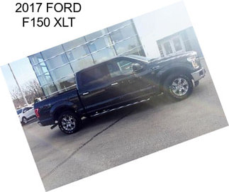 2017 FORD F150 XLT