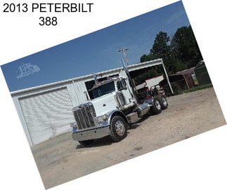 2013 PETERBILT 388