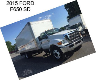 2015 FORD F650 SD