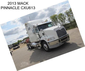 2013 MACK PINNACLE CXU613