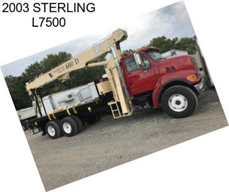 2003 STERLING L7500