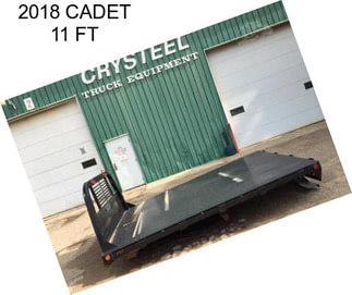 2018 CADET 11 FT