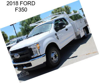 2018 FORD F350