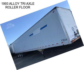 1993 ALLOY TRI AXLE ROLLER FLOOR