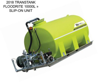 2018 TRANSTANK FLOODRITE 10000L » SLIP-ON UNIT