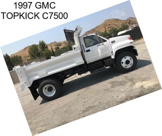 1997 GMC TOPKICK C7500