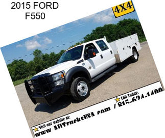 2015 FORD F550