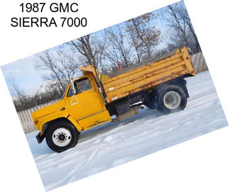 1987 GMC SIERRA 7000