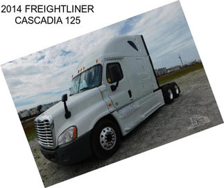 2014 FREIGHTLINER CASCADIA 125