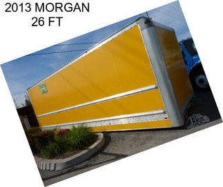 2013 MORGAN 26 FT