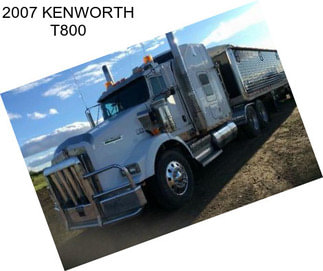 2007 KENWORTH T800