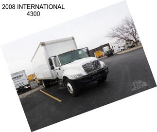 2008 INTERNATIONAL 4300