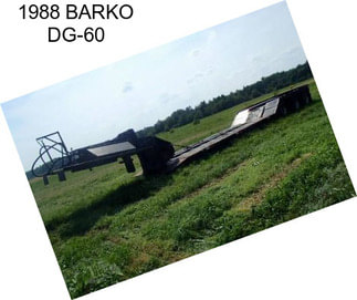 1988 BARKO DG-60