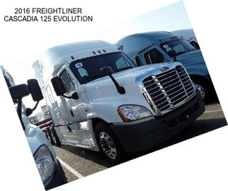 2016 FREIGHTLINER CASCADIA 125 EVOLUTION