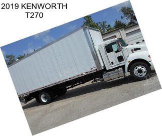 2019 KENWORTH T270