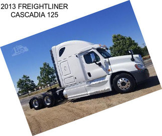 2013 FREIGHTLINER CASCADIA 125