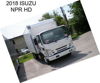 2018 ISUZU NPR HD