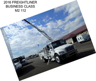 2016 FREIGHTLINER BUSINESS CLASS M2 112