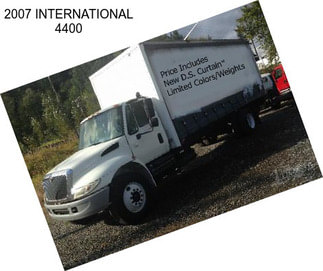 2007 INTERNATIONAL 4400