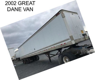 2002 GREAT DANE VAN