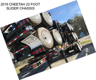2019 CHEETAH 23 FOOT SLIDER CHASSIS