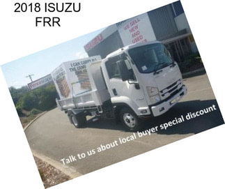 2018 ISUZU FRR