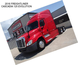 2016 FREIGHTLINER CASCADIA 125 EVOLUTION