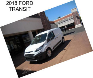 2018 FORD TRANSIT