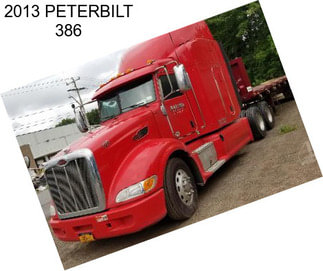 2013 PETERBILT 386