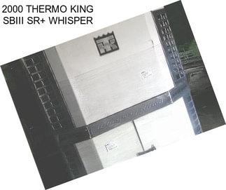 2000 THERMO KING SBIII SR+ WHISPER