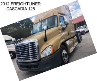 2012 FREIGHTLINER CASCADIA 125