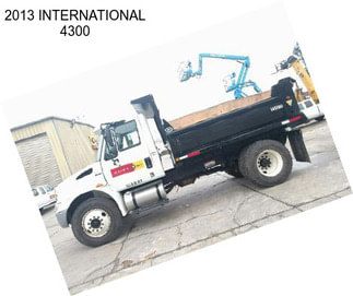 2013 INTERNATIONAL 4300