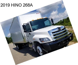 2019 HINO 268A