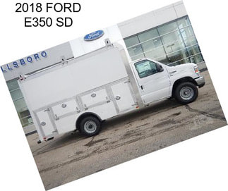 2018 FORD E350 SD