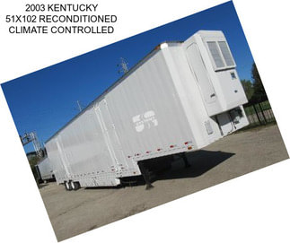 2003 KENTUCKY 51X102 RECONDITIONED CLIMATE CONTROLLED
