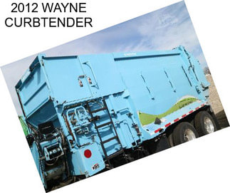 2012 WAYNE CURBTENDER