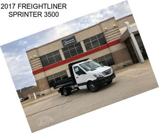 2017 FREIGHTLINER SPRINTER 3500