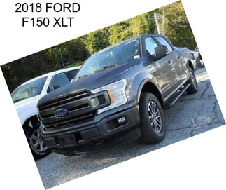 2018 FORD F150 XLT