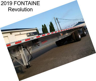 2019 FONTAINE Revolution