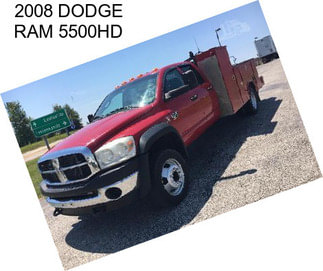 2008 DODGE RAM 5500HD