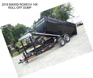 2018 MAXXD ROX8314 14K ROLL-OFF DUMP